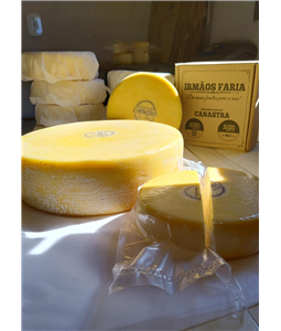 Queijo da Canastra - Irmos Faria - 14 Dias - 1/2 Pea