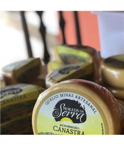 Queijo da Canastra - Morada da Serra - Pea inteira - Casca limpa -20 Dias