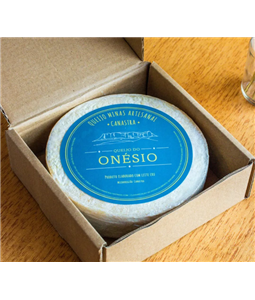 Queijo da Canastra - Queijo do On�sio - Pe�a Inteira - Casca Florida - 15 Dias